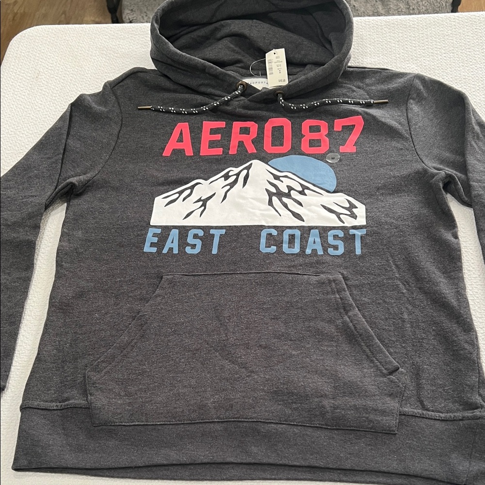 Aeropostal NWT Gray Hoodie for Men , 10/10 condition